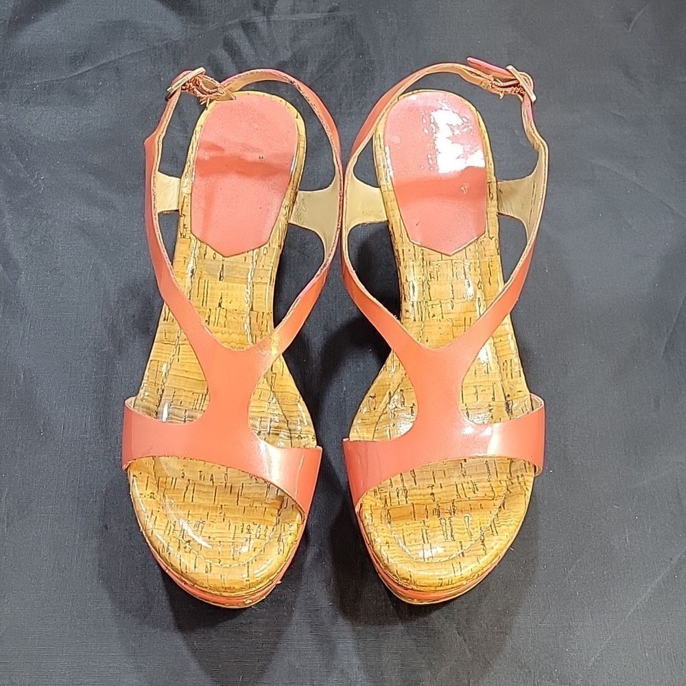DONALD J PLINER OPEN TOE WEDGE SANDAL
